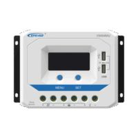 VS4548AU-p.png Controlador Solar de Carga PWM 12/24/36/48 V 45 A, Salida USB, con Display