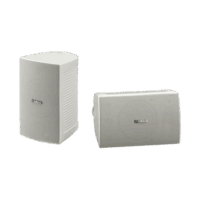 Altavoz de Montaje en Pared, 2 vias, Woofer 4 in, Tweeter 1 in, IPX3, 8 ohms, 70/100V, Color Blanco, Par