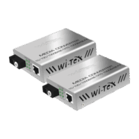 WIMC101G-p.png Convertidor de medios / Hasta 25 Km / 1 puerto SC 1000Mbps / 1 puerto RJ45 1000Mbps / WL: Tx 1310nm - Rx 1550nm / incluye 2 piezas A y B