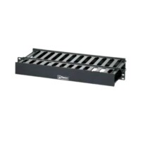 WMPSE.jpg Organizador de Cables Horizontal PatchLink, Doble (Frontal y Posterior), Para Rack de 19in, 1UR