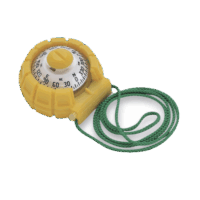 Brújula de mano serie sport en color amarillo