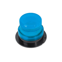 X126B-p.png Burbuja brillante de Larga Vida Útil, con 8 LEDs, Color Azul, Domo Azul