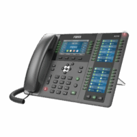 Teléfono IP ideal para recepción hasta 20 líneas SIP, PoE, 106 botones DSS, Bluetooth integrado para diademas, puertos Gigabit, soporta recepción video