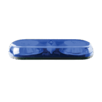 X606B-p.png Mini barra de luces serie X606 con 18 LED, color azul y montaje permanente