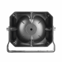 Bocina Compacta de uso rudo, 100 Watts de Potencia, Ideal para vehículos de encubierto, 8 Ohms de Impedancia