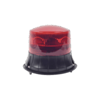 XP1535R-p.png Burbuja LED giratoria color rojo, 9 LEDs, montaje permanente