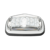 Luz de advertencia 8 X 4", Color Claro, IP67, SAE, Ideal para Ambulancias