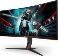 monitor.aoc_.jpg MONITOR AOC GAMER CURVO 23.6 / NEGRO - ROJO / PANEL VA / HDMI VGA DISPLAYPORT / ASPECTO 16:9 / TR 1 MS / AMD FREE SYNC / 165 HZ / RESOLUCION 1920 X 1080 / 250 CD/M2 / 80 MILLONES A 1 / VESA 100X100