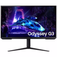 samsung monitor MONITOR LED SAMSUNG 32 PULGADAS / G3 ODYSSEY GAMER / FHD(1, 920 X 1, 080) / VA / PLANO / DP / HDMI / 180HZ / NEGRO